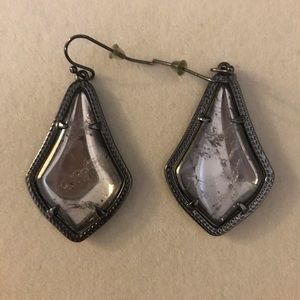 Black Kendra Scott Alex Earrings